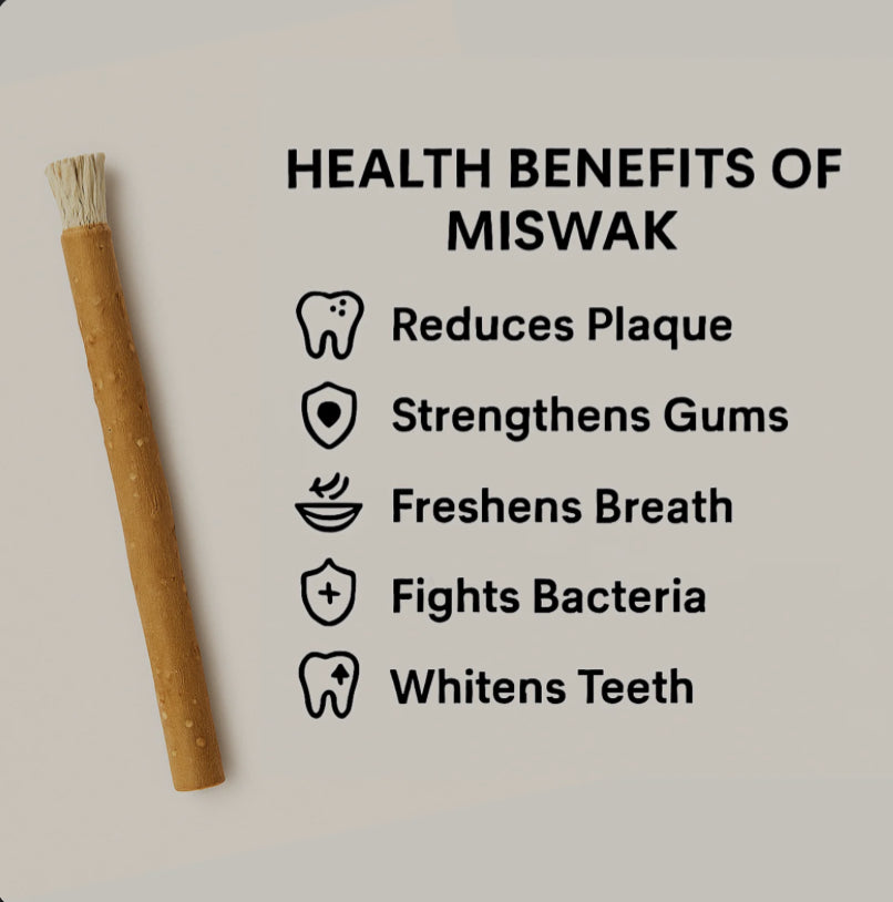 100% All Natural Toothbrush (Miswak)