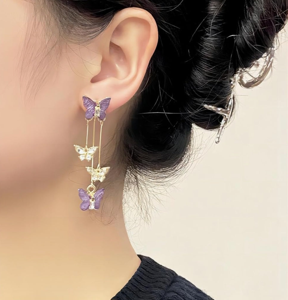 Butterfly earrings