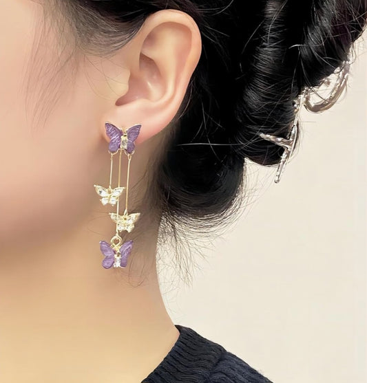 Butterfly earrings